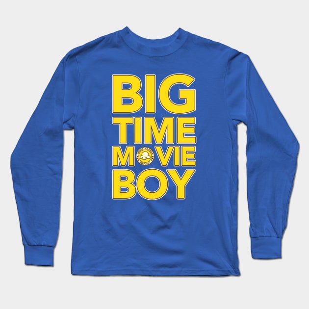 Big Time Movie Boy Long Sleeve T-Shirt by Lights, Camera, Podcast